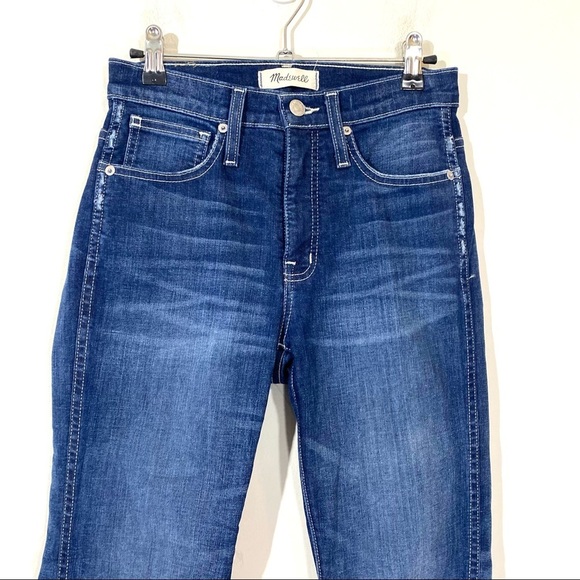 Madewell Slim Straight Jeans: Raw-Hem Edition 25 - Picture 3 of 8